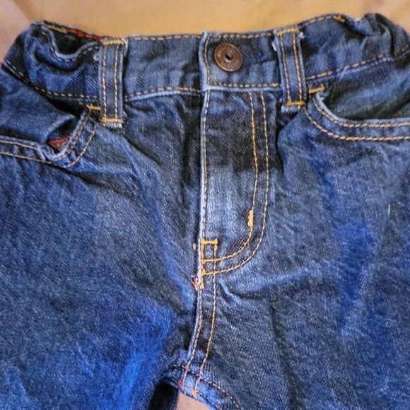 Oshkosh blue denim jeans 18 months size - Picture 2 of 5